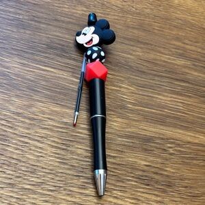 Mickey Mouse Black and Red Pen